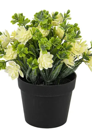 Pot de trèfles fleuri artificielles Haute Qualité